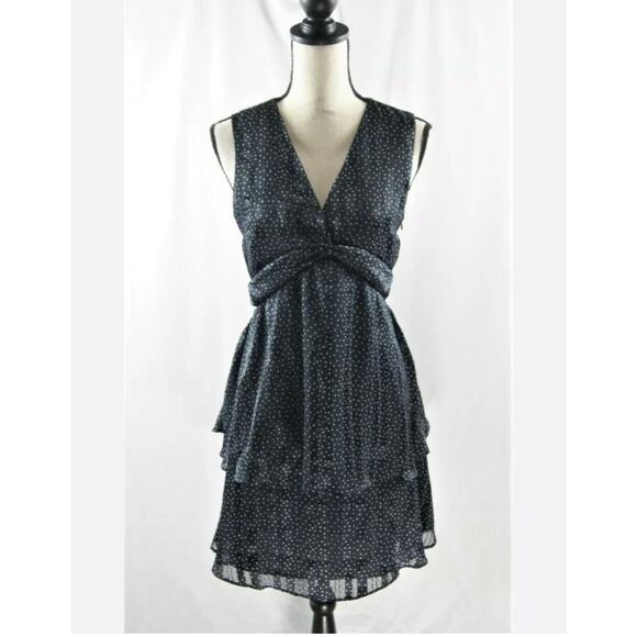 Banana Republic Polka Dot Ruffle Tiered Dress - Plus Size 20 - Picture 1 of 16